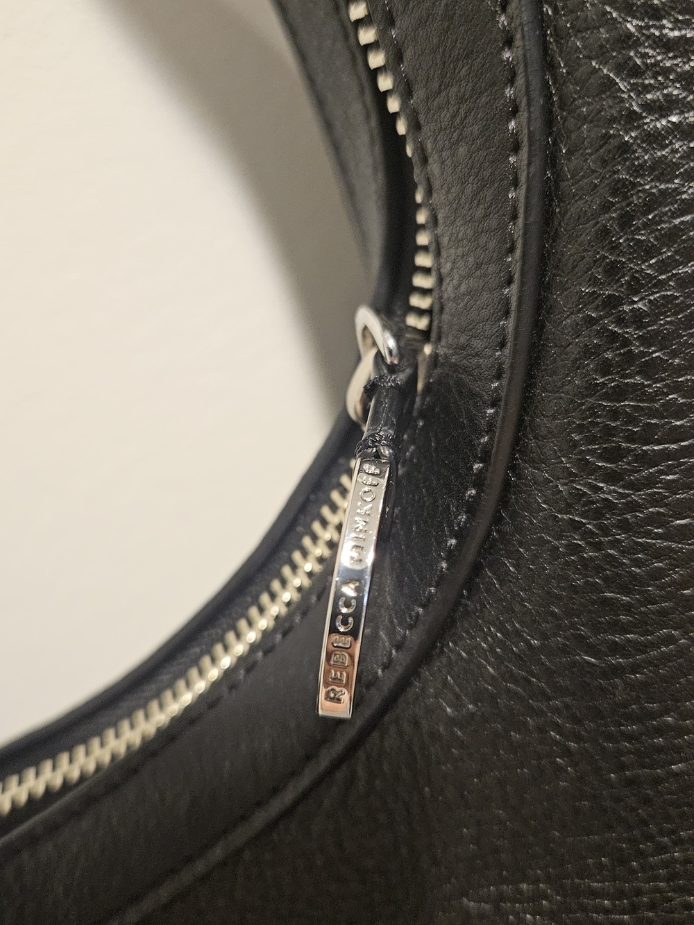 Rebecca Minkoff Black Leather Hobo Bag - Picture 4 of 9